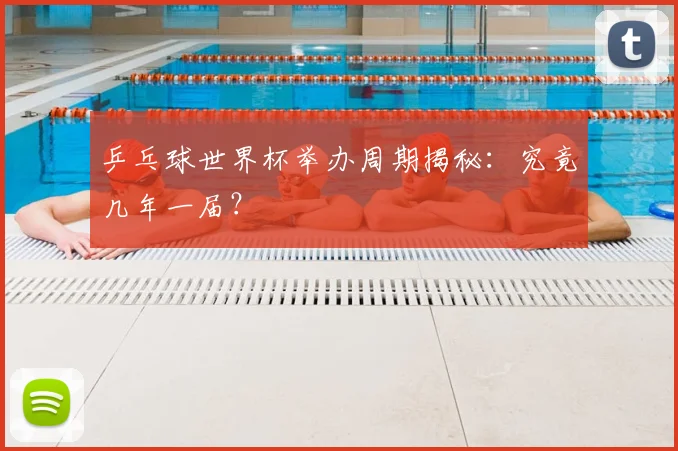 乒乓球世界杯举办周期揭秘:究竟几年一届?